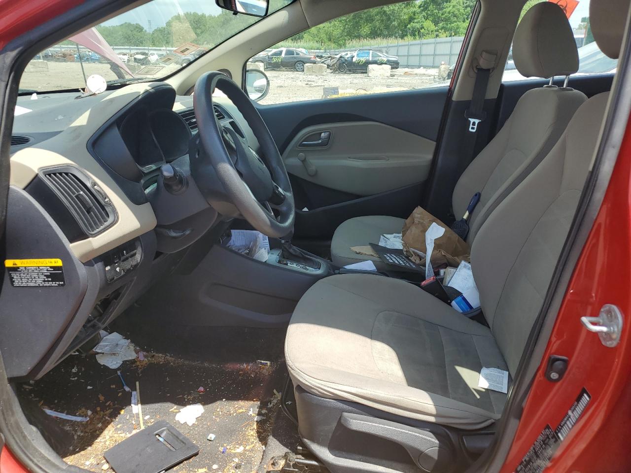 2014 Kia Rio Lx VIN: KNADM4A36E6395258 Lot: 62276605