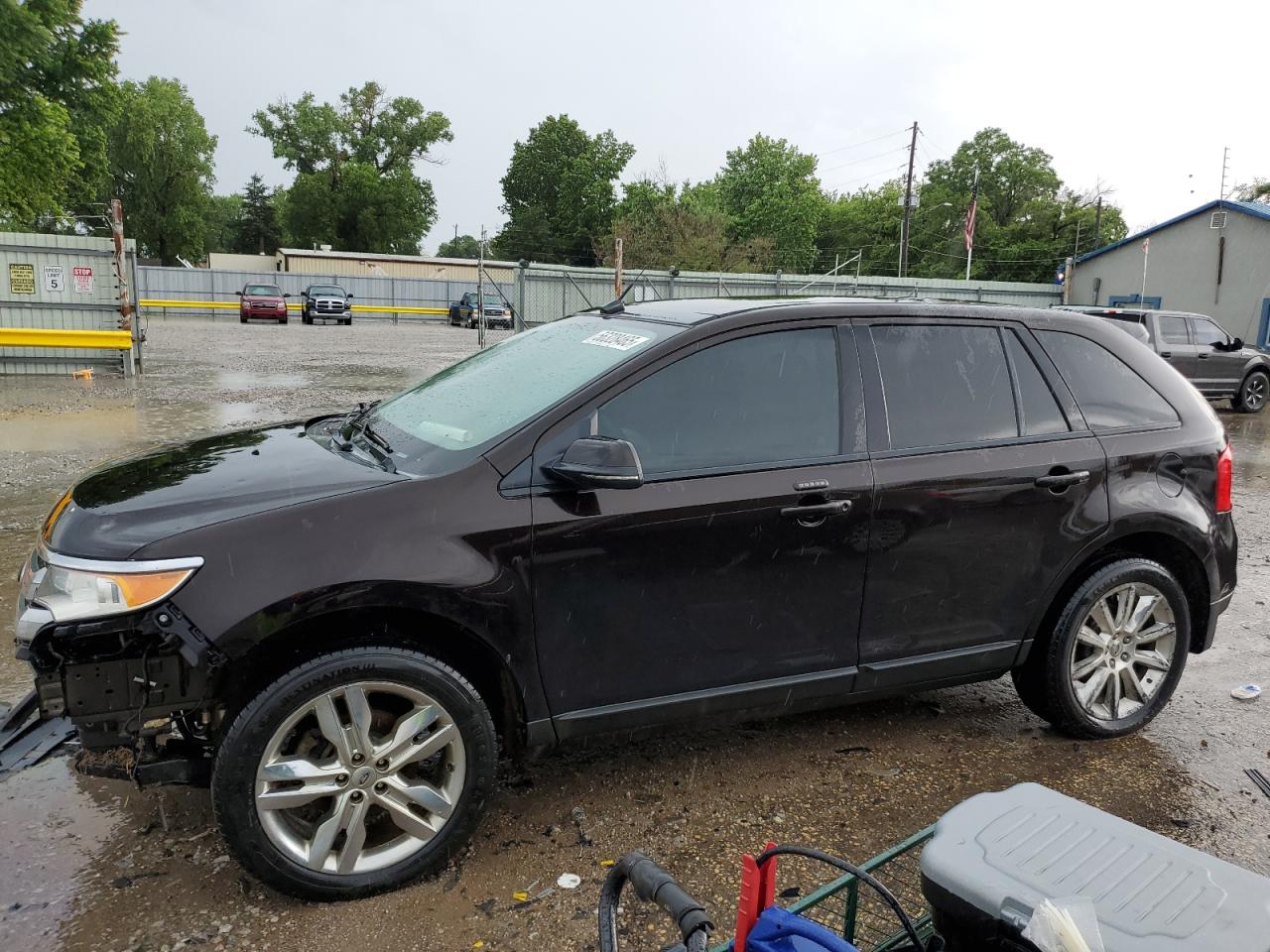 2013 Ford Edge Sel იყიდება Wichita-ში, KS - Front End