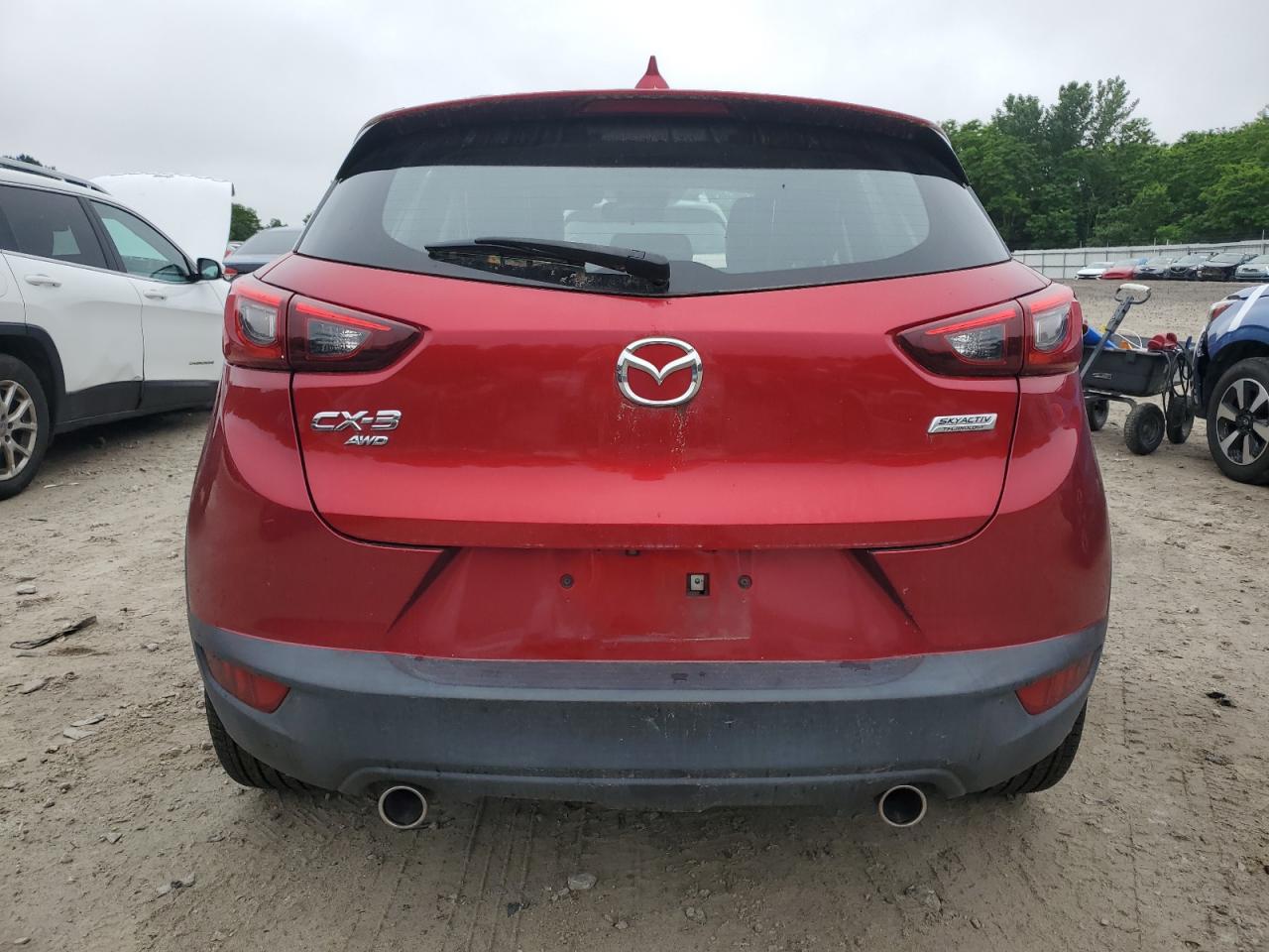 2019 Mazda Cx-3 Touring VIN: JM1DKFC71K1450759 Lot: 61471165