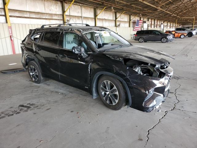  TOYOTA HIGHLANDER 2021 Черный