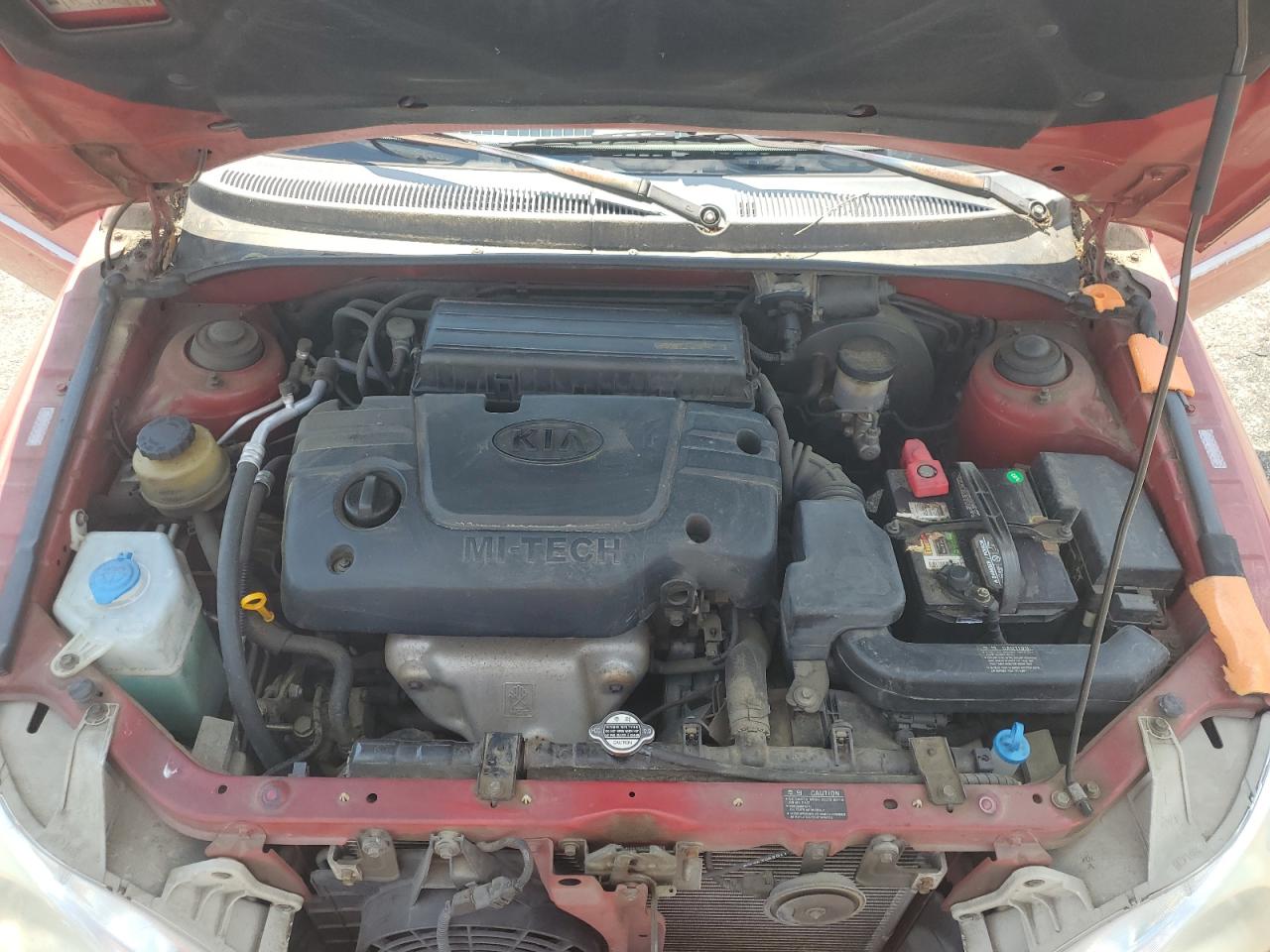 2002 Kia Rio VIN: KNADC123126189406 Lot: 61851715