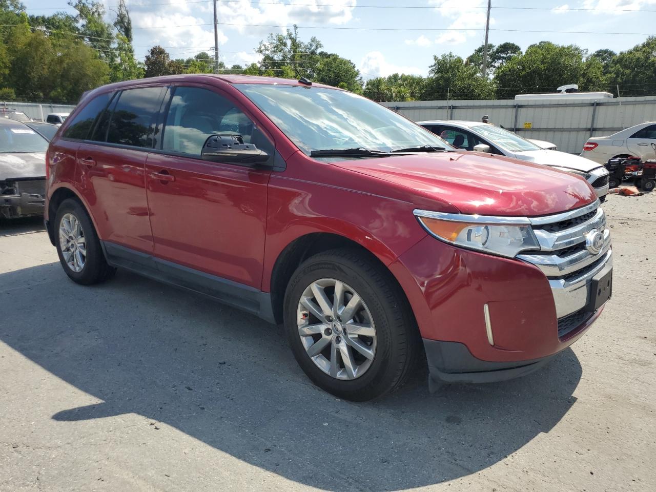 FORD EDGE 2013 VIN 2FMDK3J98DBC25132 zdjęcie 4