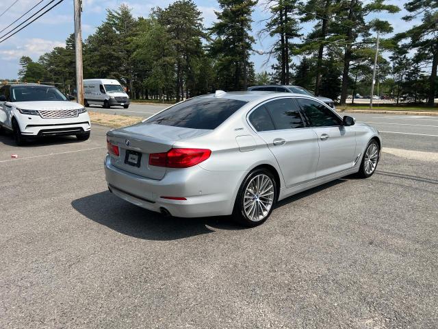  BMW 5 SERIES 2018 Srebrny