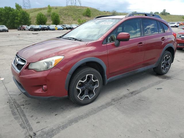 Parquets SUBARU XV 2013 Czerwony