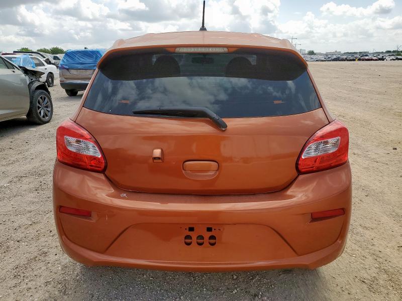  MITSUBISHI MIRAGE 2019 Pomarańczowy