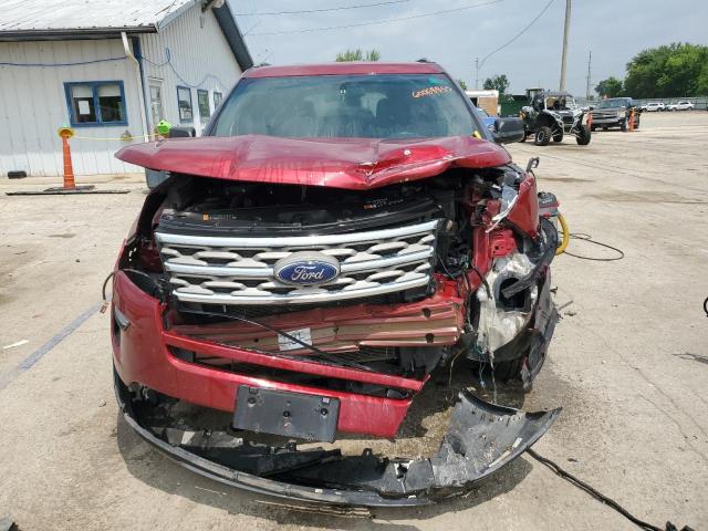  FORD EXPLORER 2018 Red