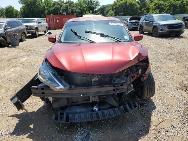  NISSAN SENTRA 2018 Czerwony