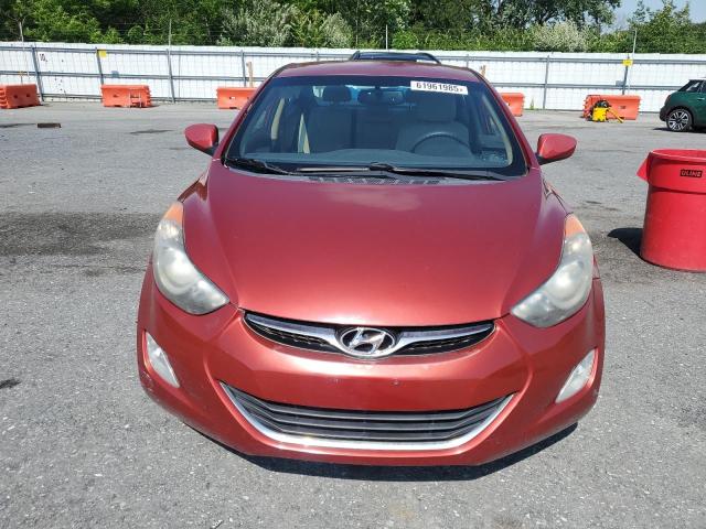 Sedans HYUNDAI ELANTRA 2012 Burgundy