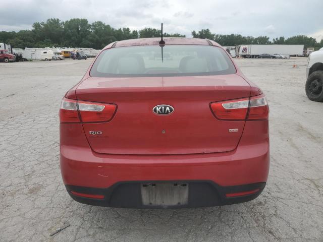  KIA RIO 2015 Червоний