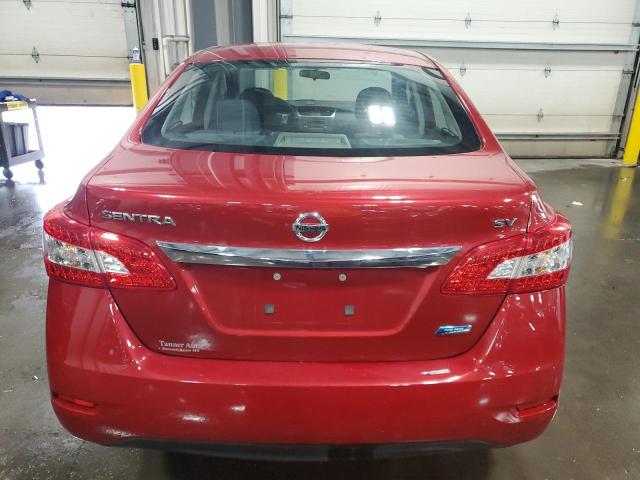  NISSAN SENTRA 2014 Red
