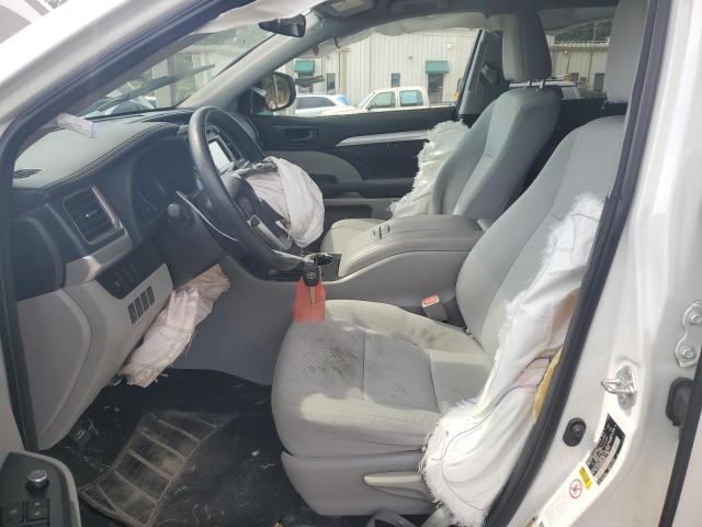  TOYOTA HIGHLANDER 2017 Biały