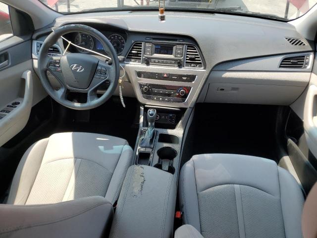  HYUNDAI SONATA 2015 Красный