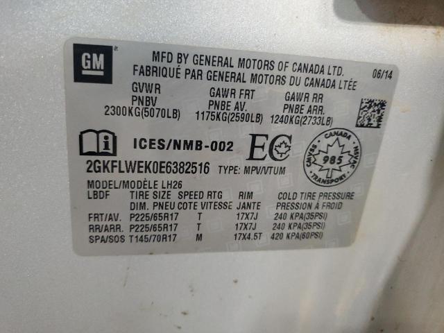2014 GMC TERRAIN SLE  