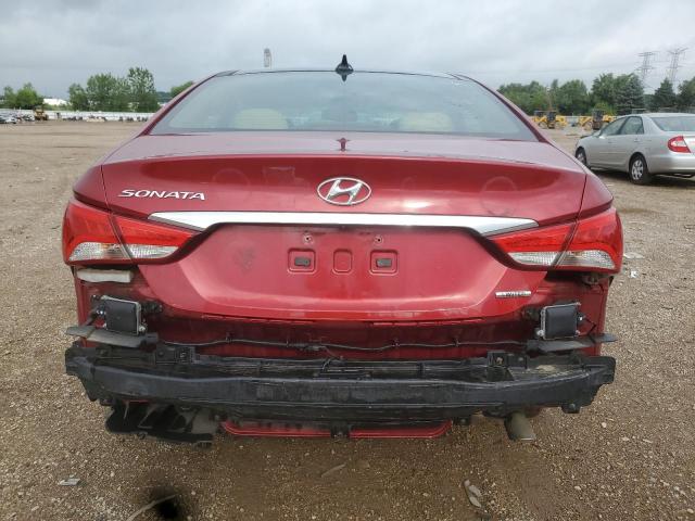  HYUNDAI SONATA 2014 Красный