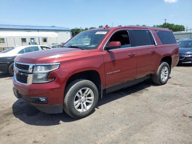  CHEVROLET SUBURBAN 2018 Czerwony