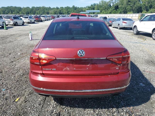  VOLKSWAGEN PASSAT 2016 Czerwony