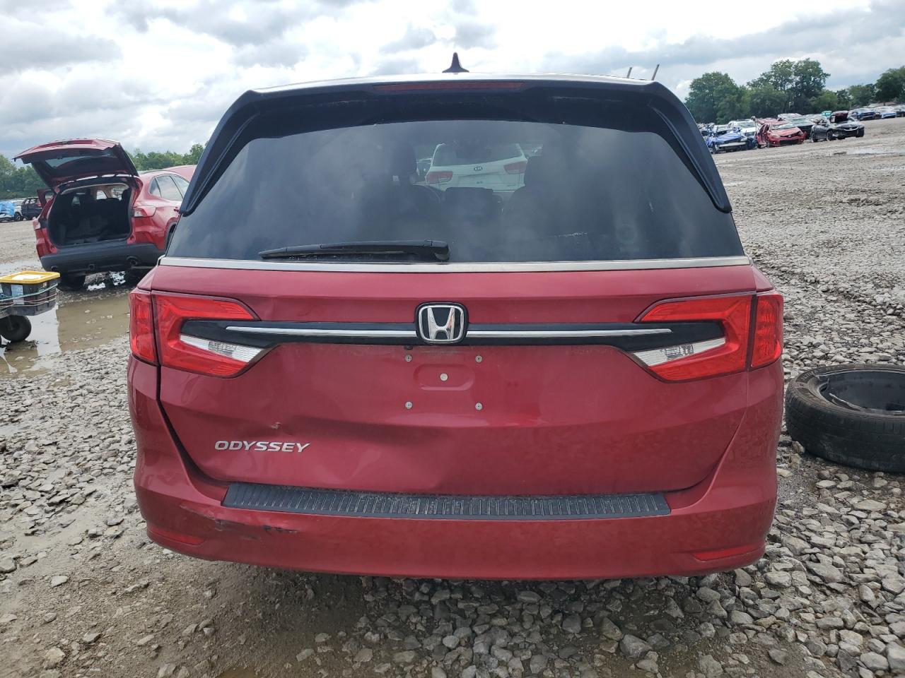 2022 Honda Odyssey Exl VIN: 5FNRL6H79NB043991 Lot: 61722535