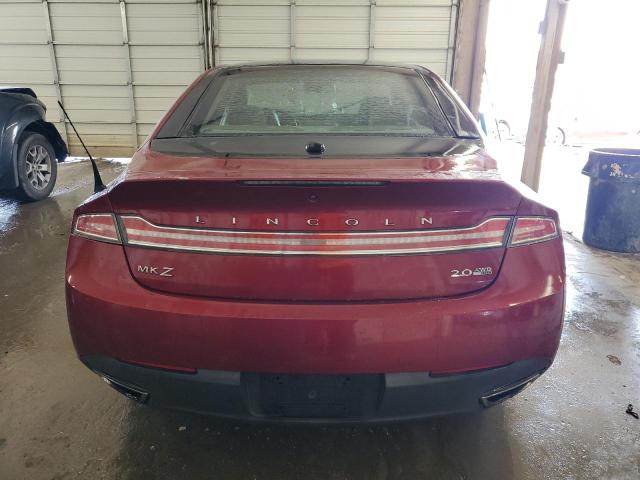  LINCOLN MKZ 2014 Червоний