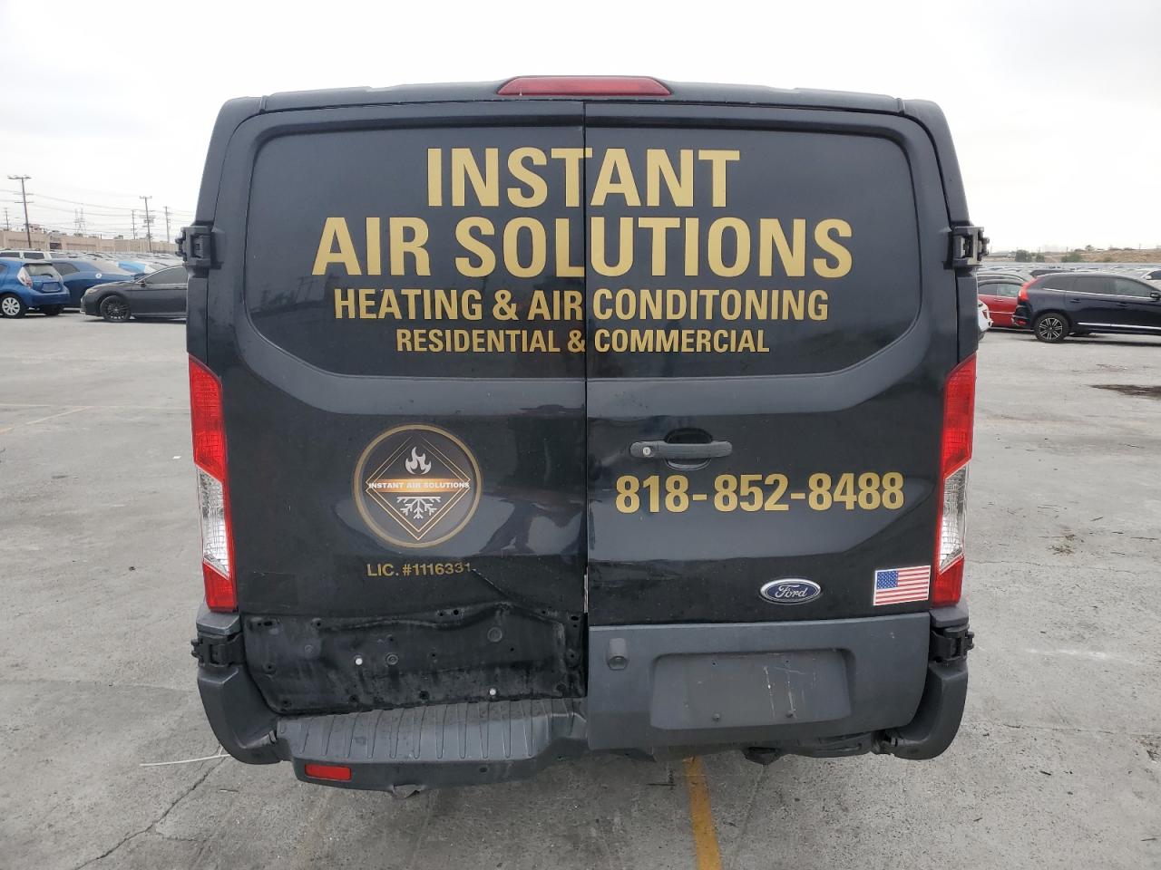 2018 Ford Transit T-150 VIN: 1FTYE1YM9JKA38401 Lot: 62013055
