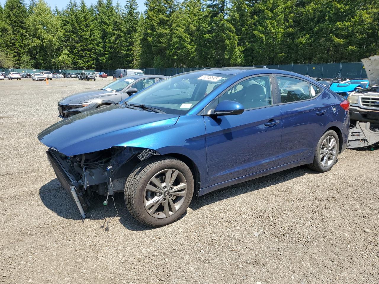 2017 Hyundai Elantra Se   იყიდება Graham-ში, WA - Front End