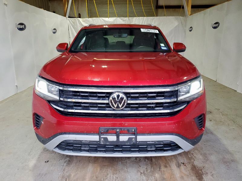  VOLKSWAGEN ATLAS 2022 Czerwony