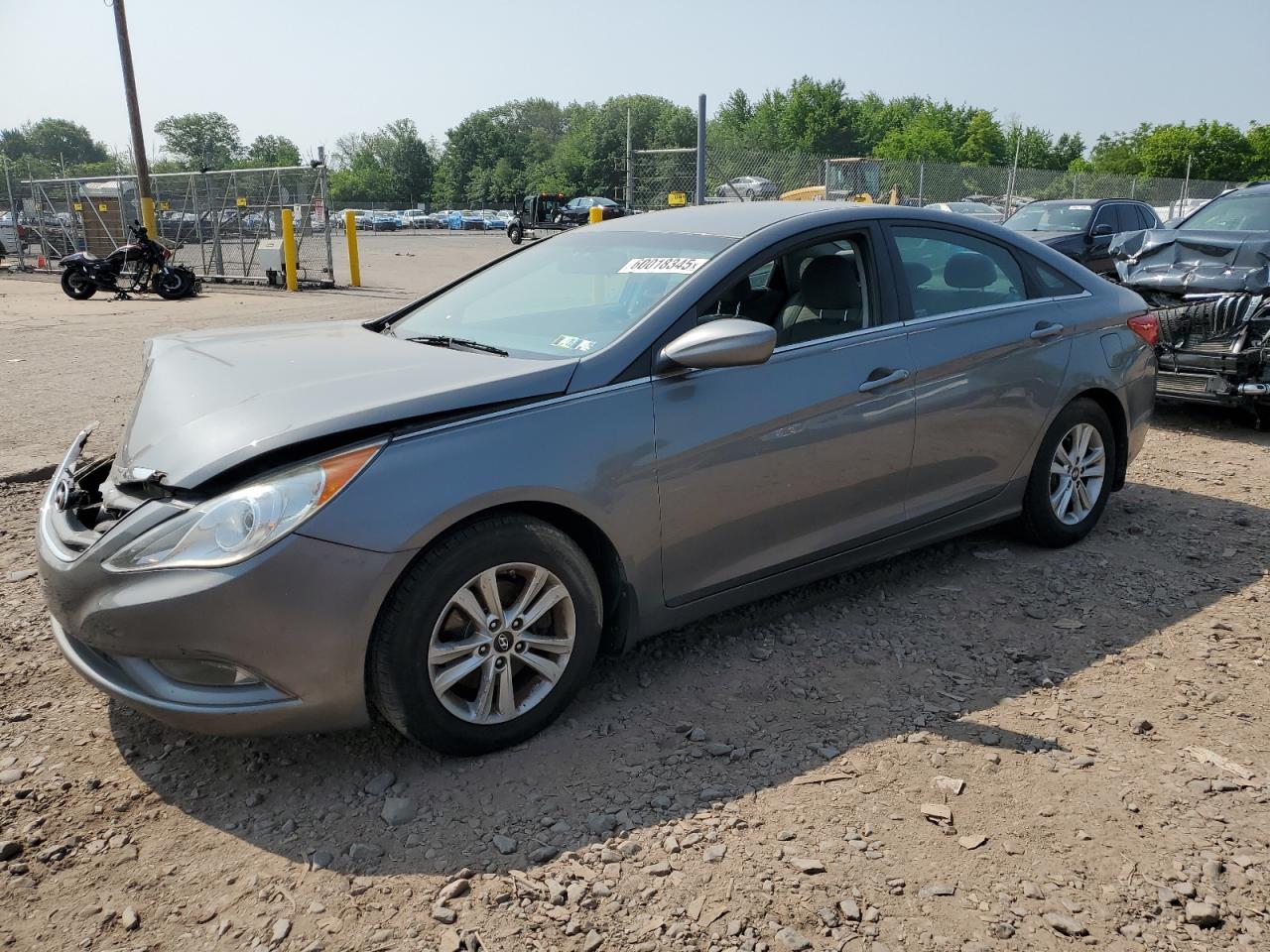 2013 Hyundai Sonata Gls   na sprzedaż w Chalfont, PA - Side