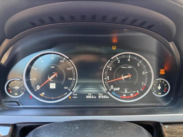Sedans BMW 7 SERIES 2015 Blue