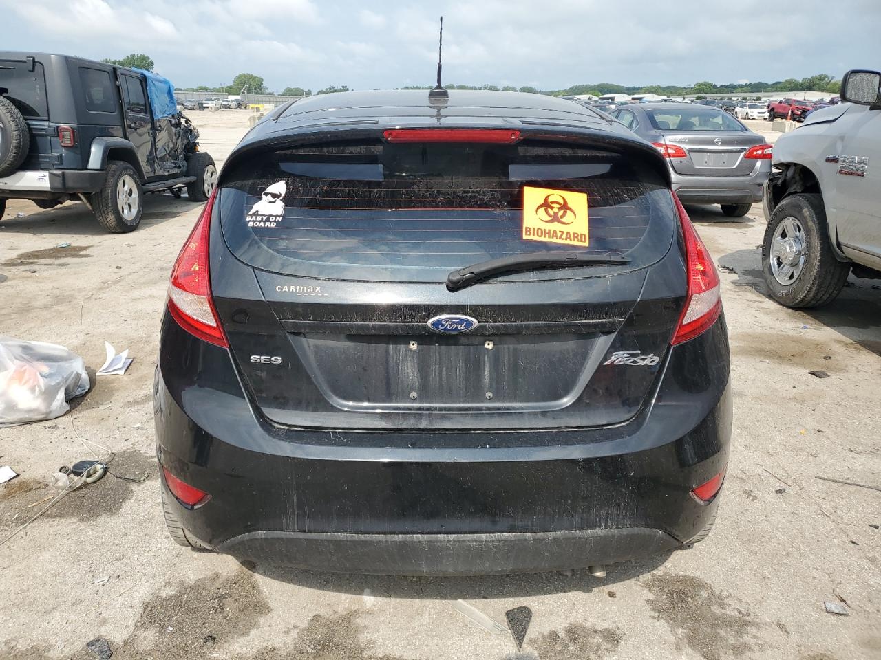 2012 Ford Fiesta Ses VIN: 3FADP4FJ1CM170721 Lot: 61241525