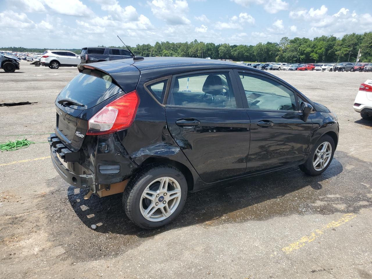 2019 Ford Fiesta Se black null gasoline 3FADP4EJ2KM164815 photo #4