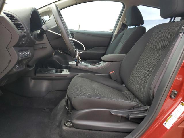  NISSAN LEAF 2015 Red