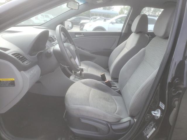 Sedans HYUNDAI ACCENT 2017 Czarny