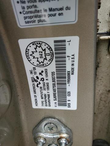 2009 HONDA CR-V EXL  