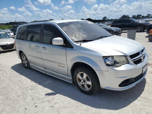 Minivans DODGE CARAVAN 2012 Srebrny