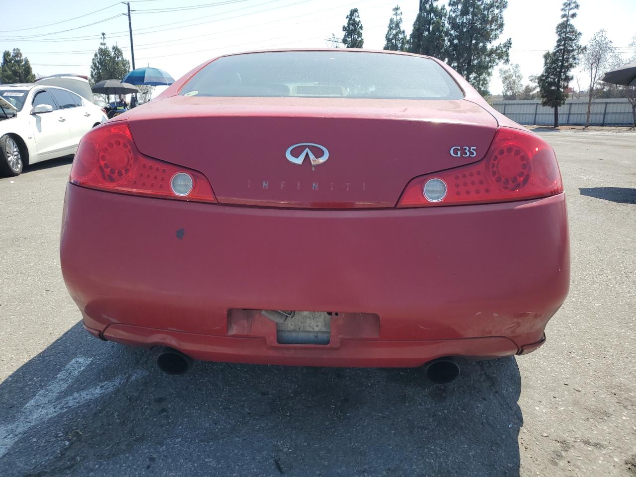 2003 Infiniti G35 VIN: JNKCV54EX3M201546 Lot: 61751485