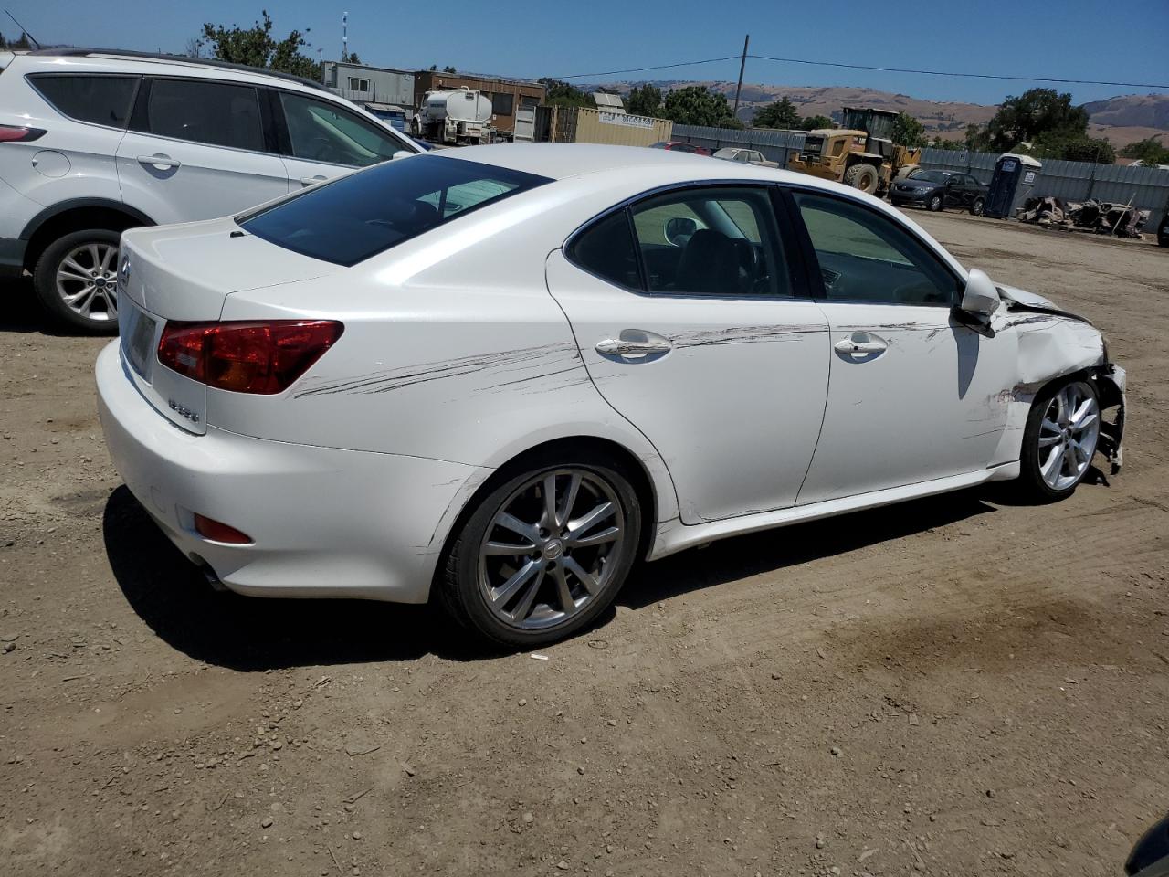 2006 Lexus Is 350 white null gas JTHBE262065007927 photo #4