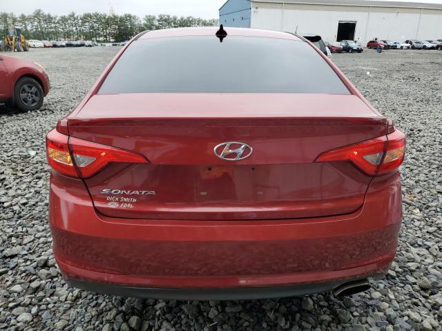  HYUNDAI SONATA 2017 Красный
