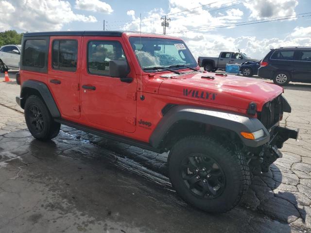 JEEP WRANGLER 2021 Czerwony
