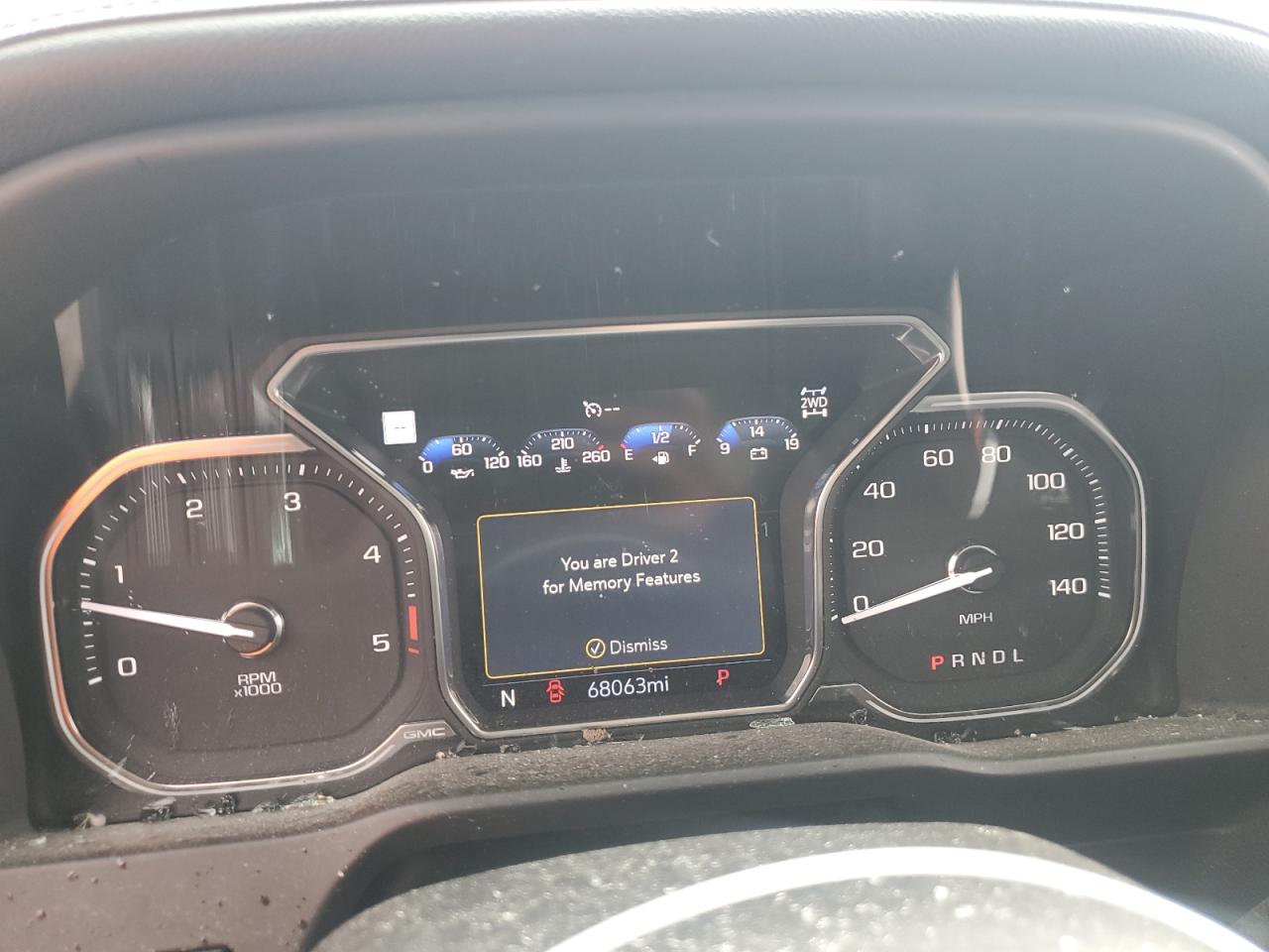 2021 GMC Sierra K2500 Denali VIN: 1GT49REY8MF120755 Lot: 60736155