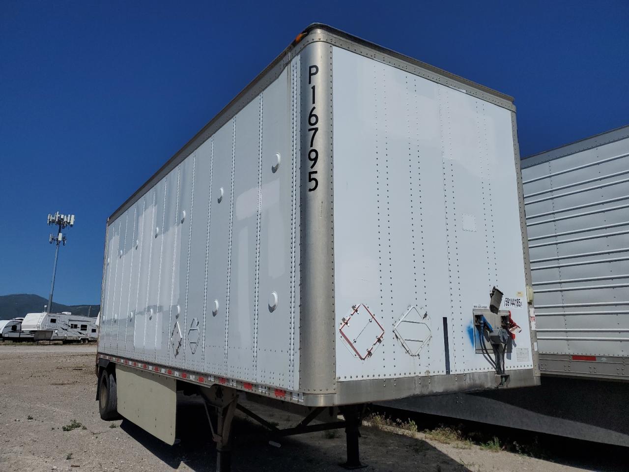 2006 Wabash Dvdbhpc Dry Van Trailer за продажба в Farr West, UT - Normal Wear