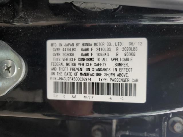 2012 ACURA TSX   