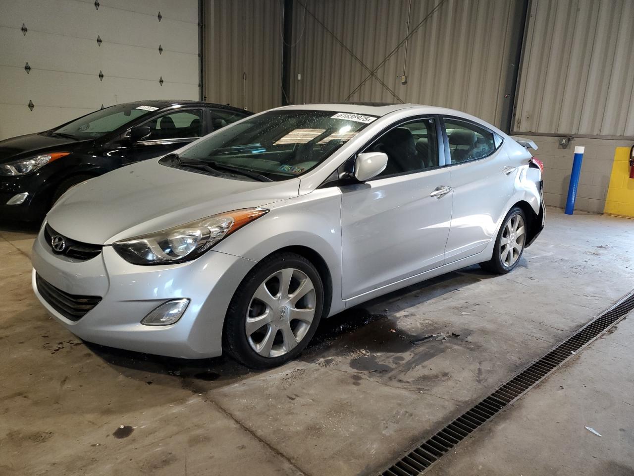 2013 Hyundai Elantra Gls   de vânzare în West Mifflin, PA - Rear End
