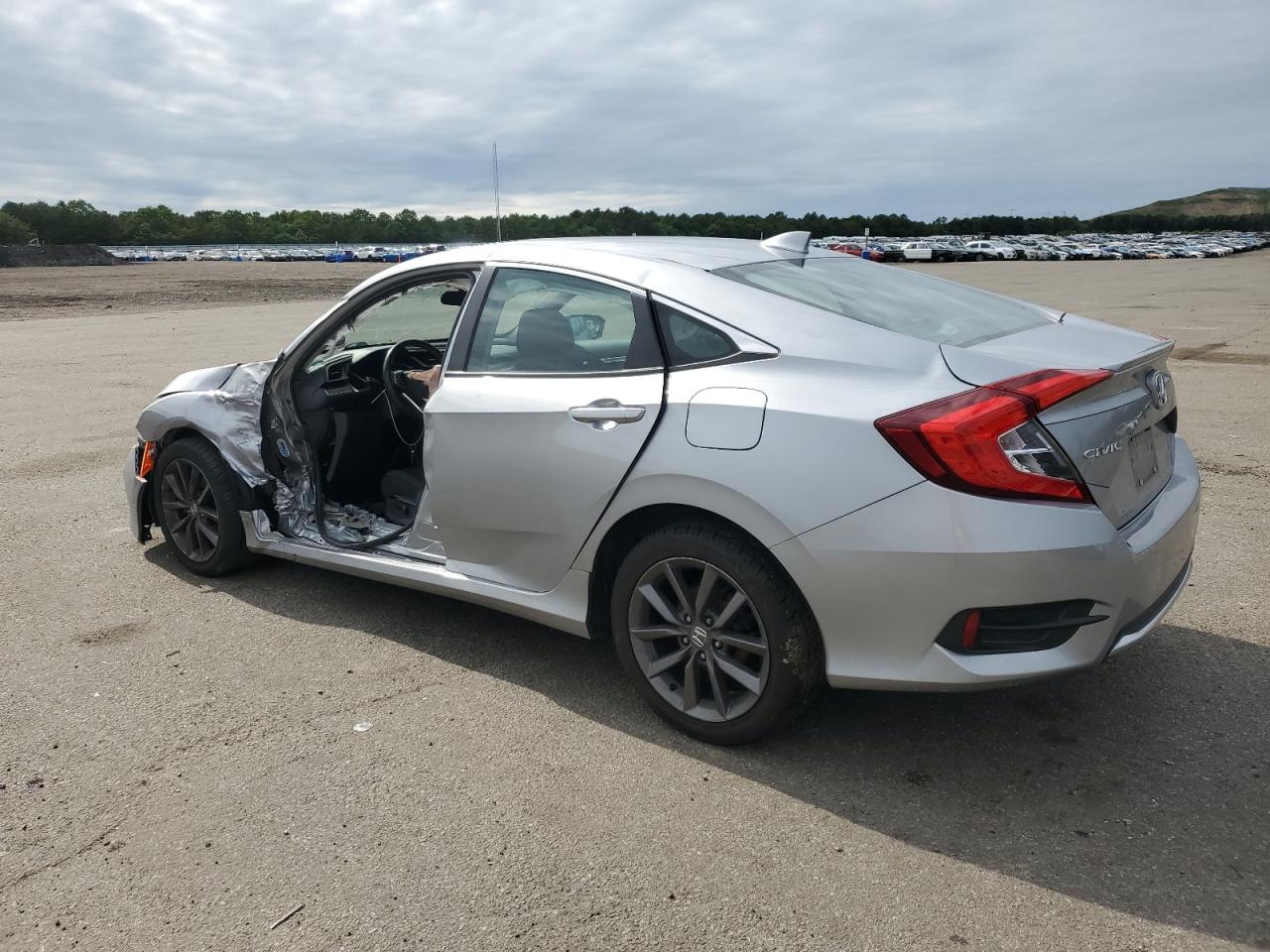 2020 Honda Civic Ex silver null gas 19XFC1F35LE219783 photo #3