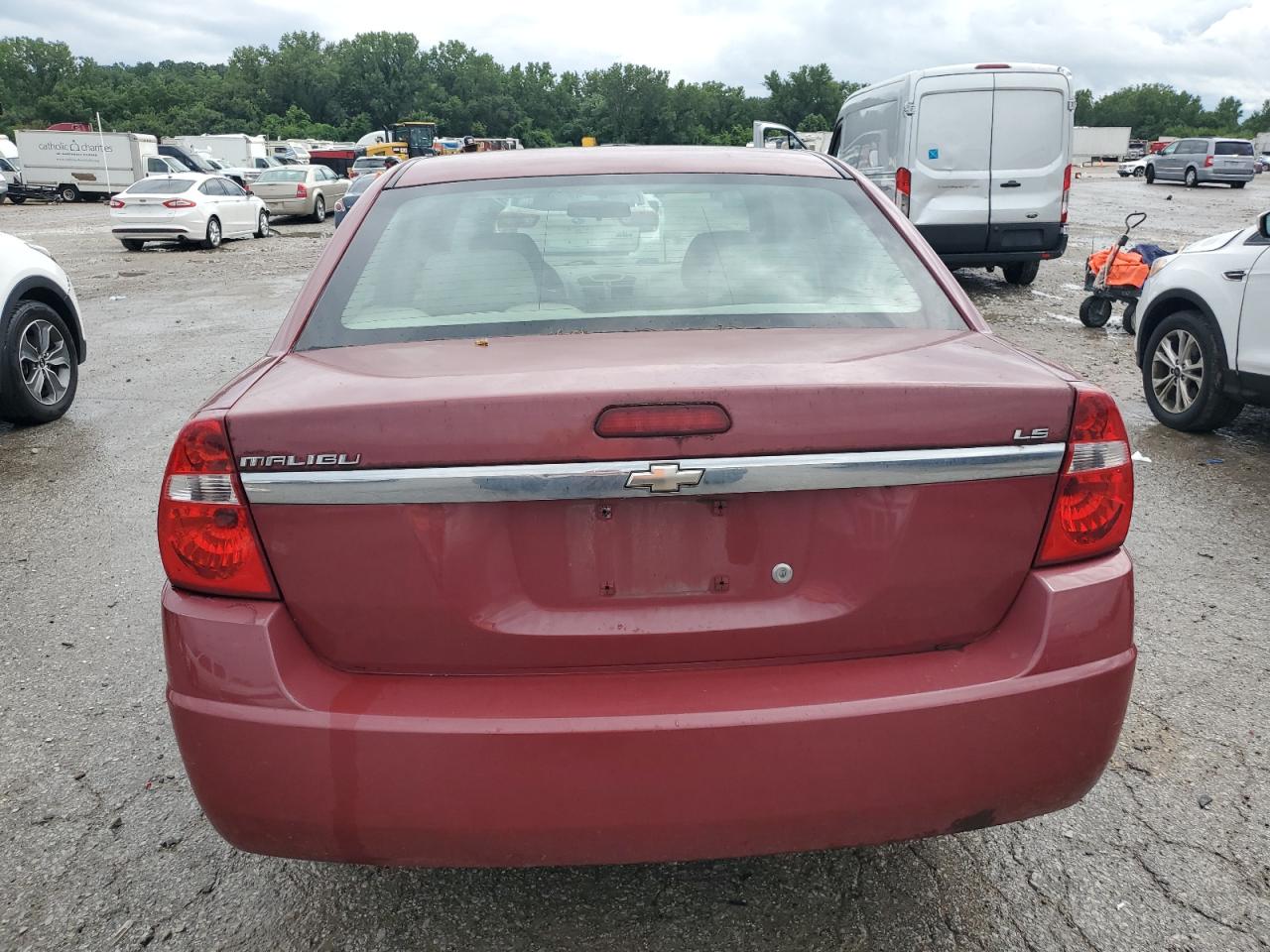 2007 Chevrolet Malibu Ls VIN: 1G1ZS58N07F105538 Lot: 62810625