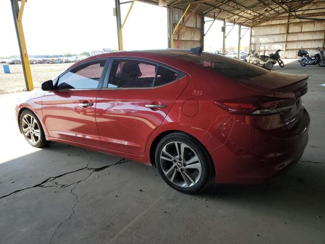  HYUNDAI ELANTRA 2017 Czerwony