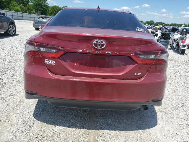  TOYOTA CAMRY 2021 Красный