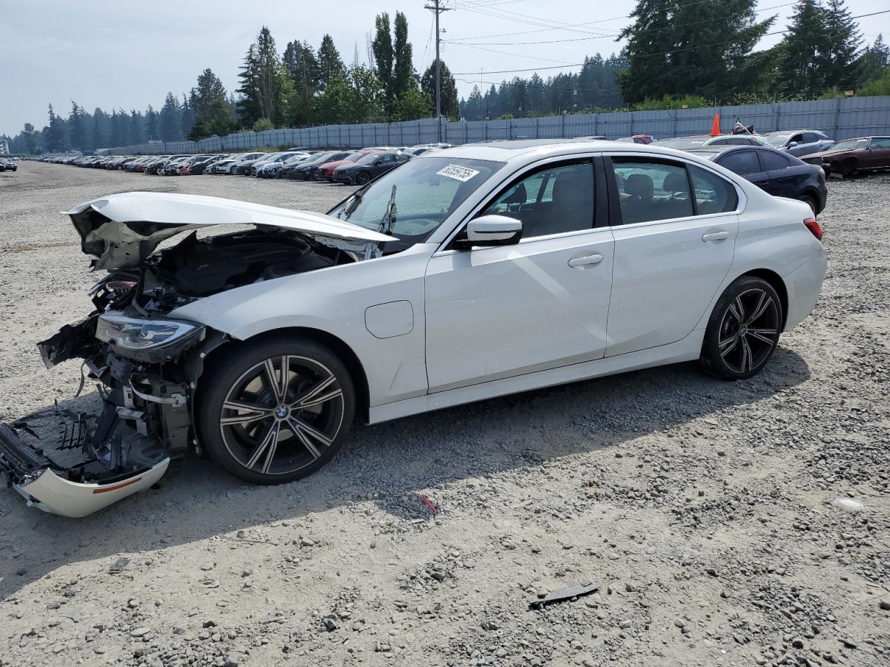 2021 Bmw 330E იყიდება Graham-ში, WA - Undercarriage