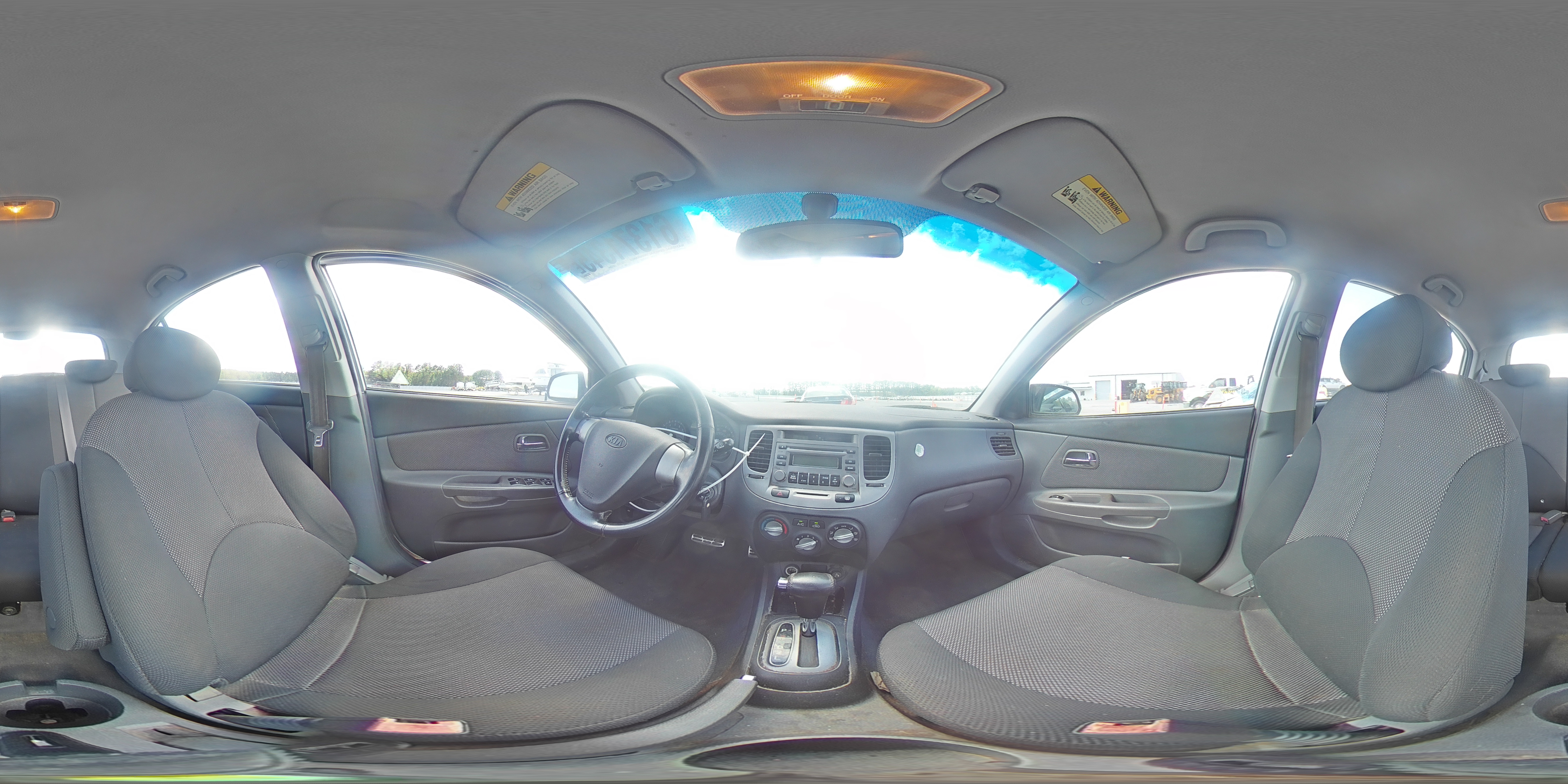 2006 Kia Rio 5 VIN: KNADE163X66099682 Lot: 61371345