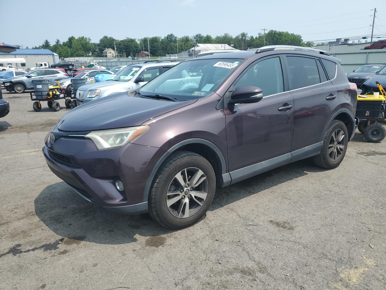 2017 Toyota Rav4 Xle de vânzare în Pennsburg, PA - Undercarriage