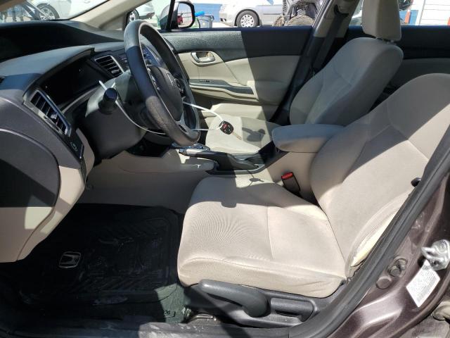 Sedans HONDA CIVIC 2013 Gray