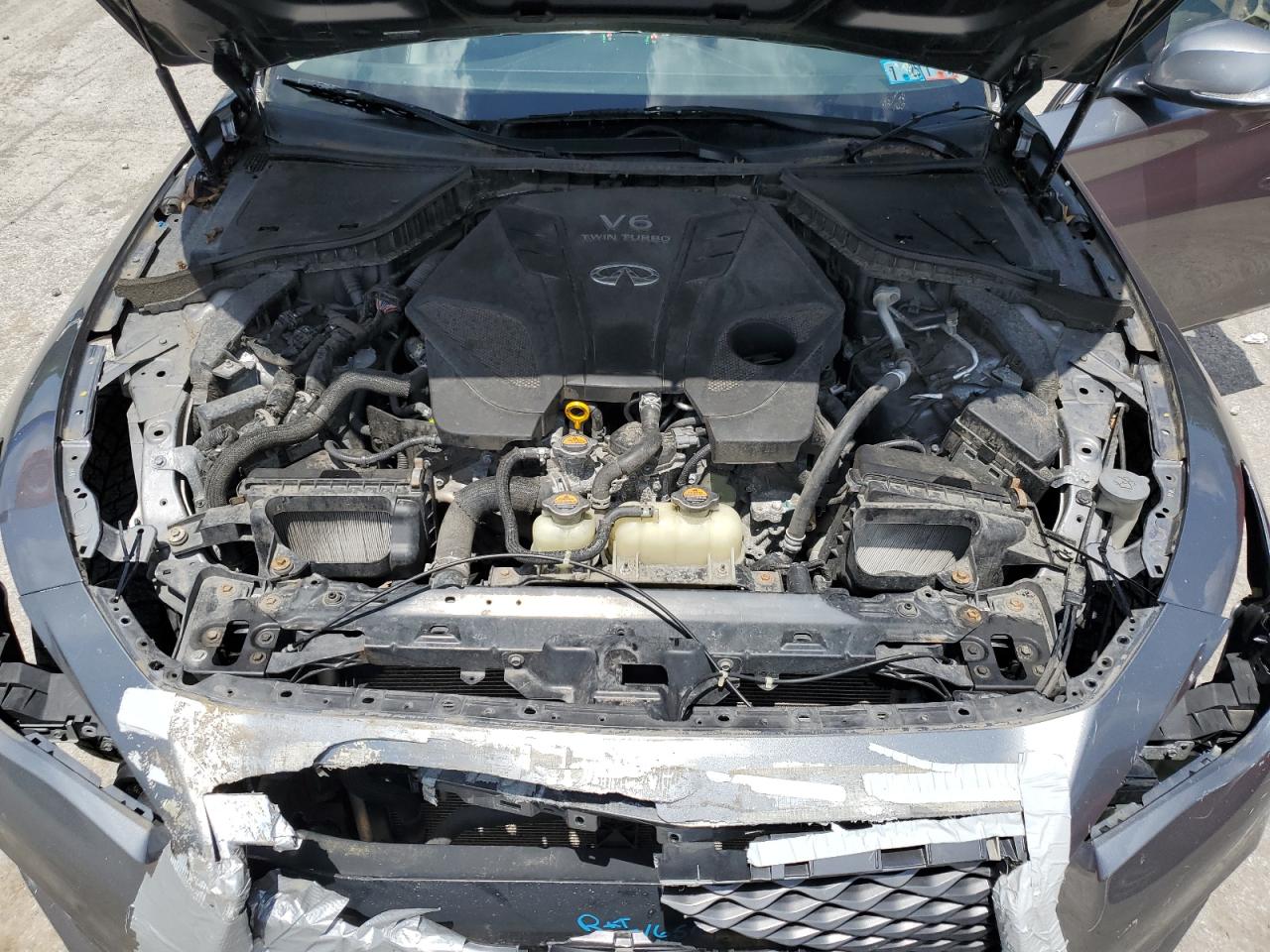 2019 Infiniti Q50 Luxe VIN: JN1EV7AR2KM555009 Lot: 61766745